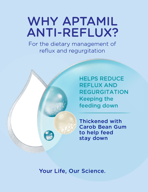 Aptamil Anti-Reflux Formula – From Birth to 12 Months, 800g