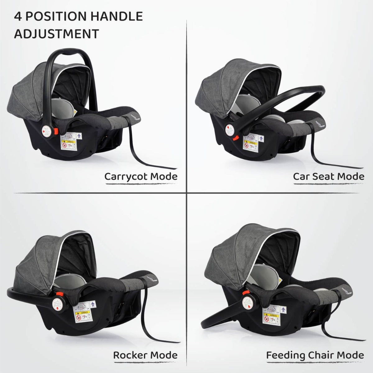 R For Rabbit Car Seat Picaboo Grey