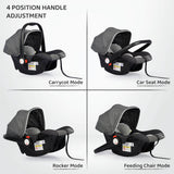 R For Rabbit Car Seat Picaboo Grey
