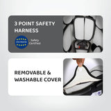 R For Rabbit Car Seat Picaboo Black Grey
