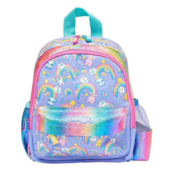 Smiggle Kids School Bag 10" - Magical Rainbow (Assorted)