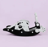 Playgro Kids 2 in 1 Rocking Panda Slide Compact – Black & White