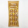 SUNNYLIFE Gold Color Inflatable Retro Lie-On Disco