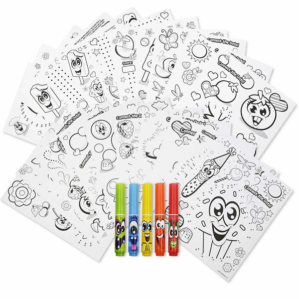 Scentos Activity Fun Dot Games 20 Sheets