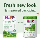 HiPP Organic First Infant Milk Powder – From Birth, 800g
