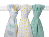 Abracadabra Cotton Muslin Swaddles Set of 3 – Lost in Clouds