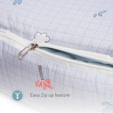 R For Rabbit Bedding Snuggy Bedding Grey