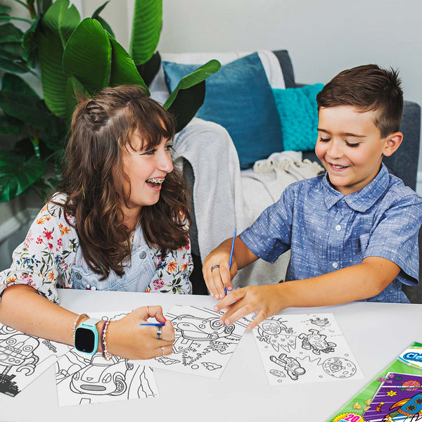 Scentos CleanColouring Magic Gel Painting Adventure Set