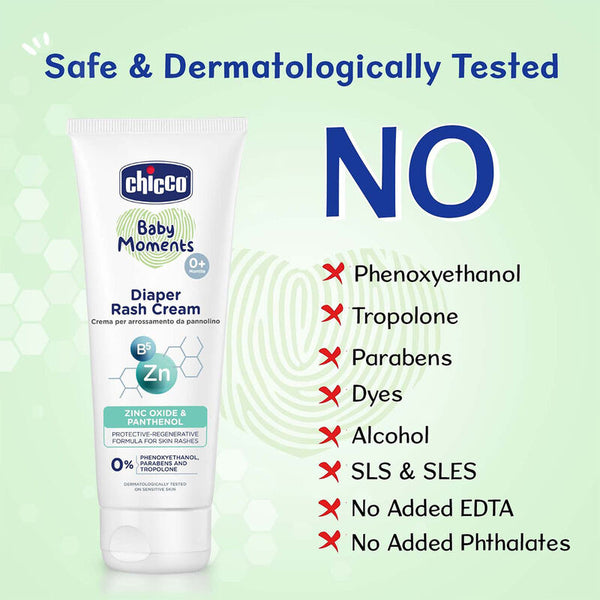 Chicco Diaper Rash Cream 100g 0M+