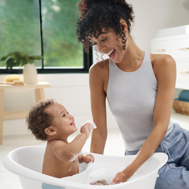 Skip Hop Wave 4 in 1 Bath Tub - White