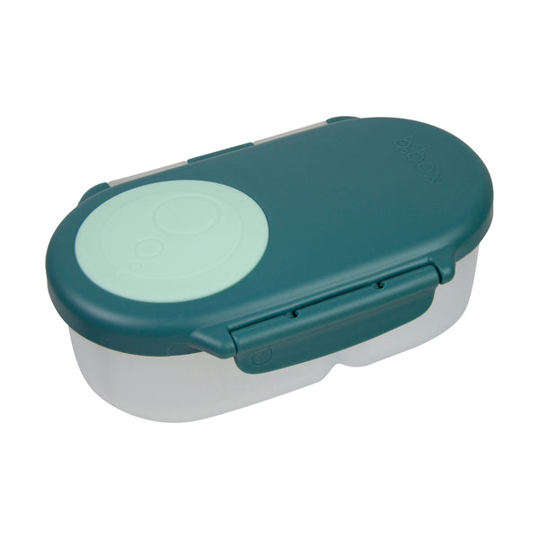 b.box Leakproof Snack Box with Flexi Fruit Holder – Emerald Forest Green