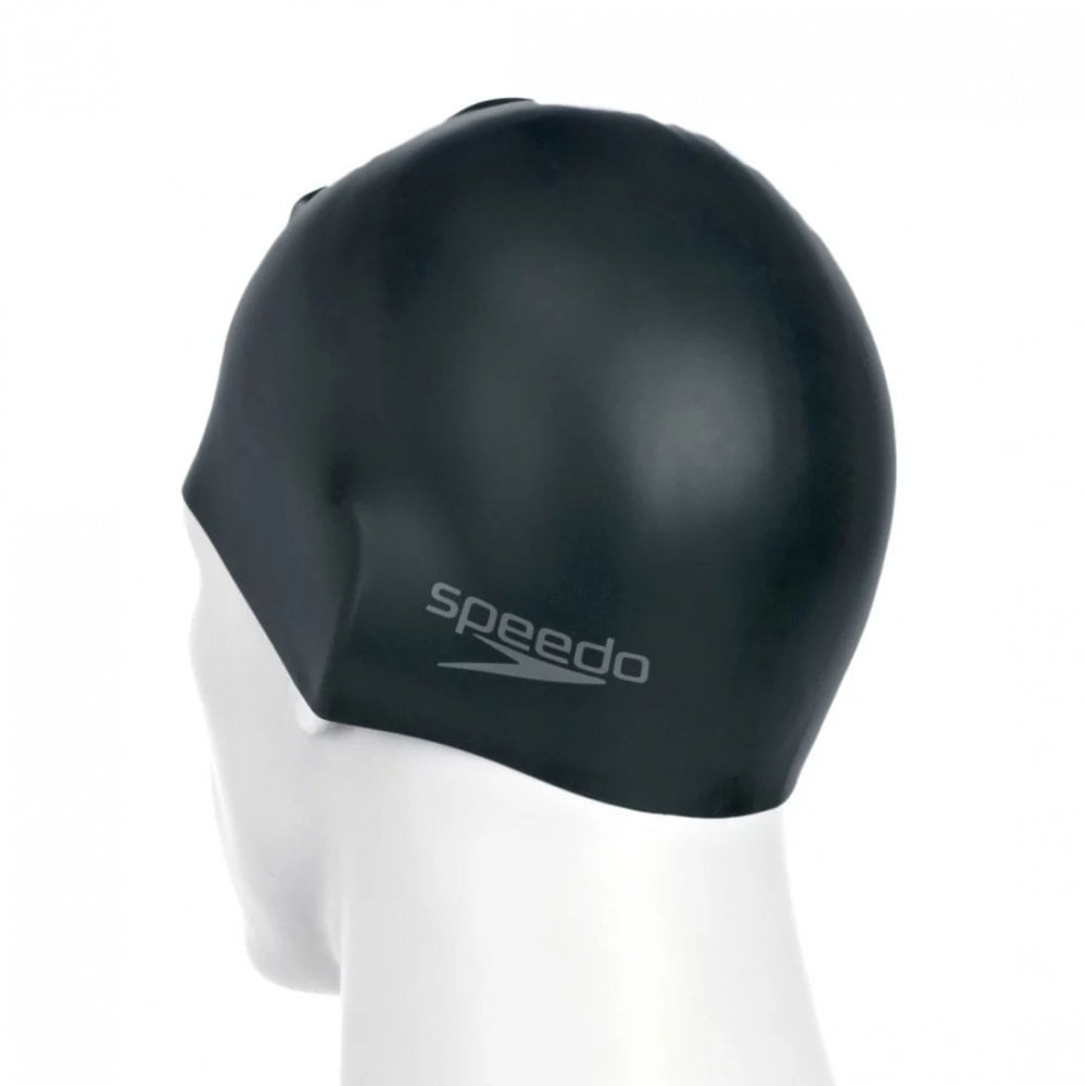 Speedo Swim Cap Mouldered Silicone Black