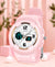 Spiky Eva6 Analog & Digital Sporty Watch - Pink