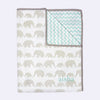 Masilo Organic Cotton Cot Bedding Set – Elephant Parade