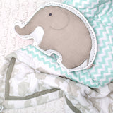 Masilo Organic Cotton Cot Bedding Set – Elephant Parade