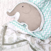 Masilo Organic Cotton Cot Bedding Set – Elephant Parade