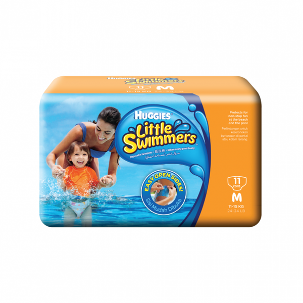 Huggies Little Swimmers Medium 11 To 15 Kgs (Pack Of 11)