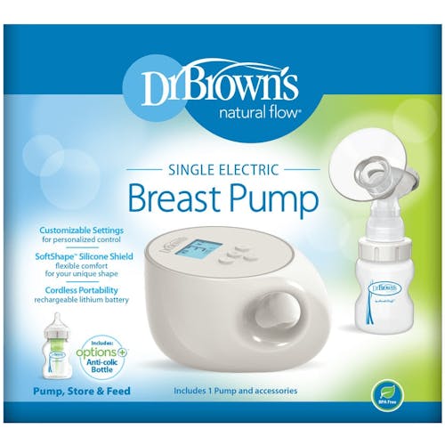 Dr. Brown’s Single Electric Breast Pump 150 ml White