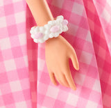 Barbie Pink Gingham Dress Doll