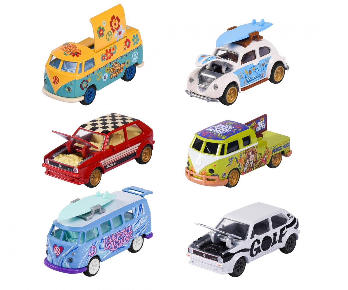 Majorette Volkswagen The Originals Deluxe Cars 1:64 Assorted