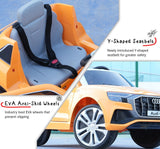 Formula Fun by EMotoradAUDI Q8 Ride-On Car - Orange