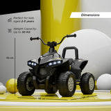 Formula Fun by EMotorad Turbo Trek Electric ATV Ride-On 3Y+ Yellow