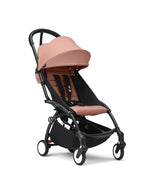 Babyzen Stroller YOYO³ with 6+ Color Pack - Black Frame - Ginger