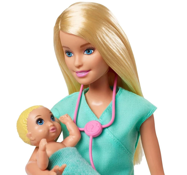 Barbie Careers Baby Doctor Playset