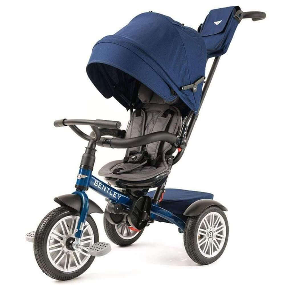 Bentley 6-in-1 Baby Trike Stroller – Sequin Blue | 6 Months to 5 Years