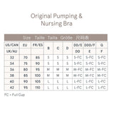 Bravado Original Pumping and Nursing Bra Small Black