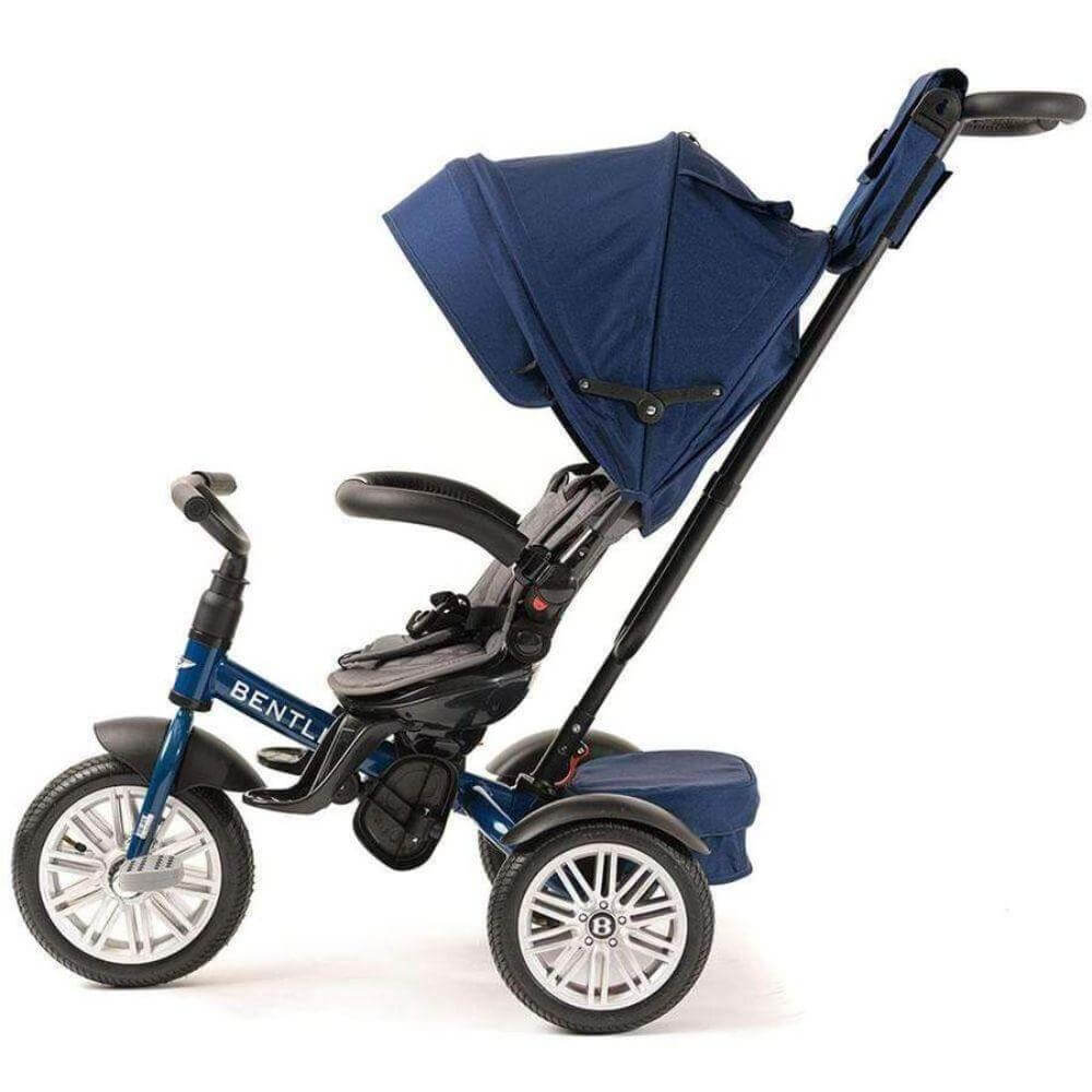 Bentley 6 In 1 Baby Tricycle And Stroller Blue The Moms