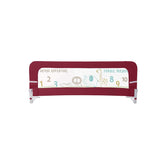 R For Rabbit Bed Rail Safety Guard Bed Rail Red