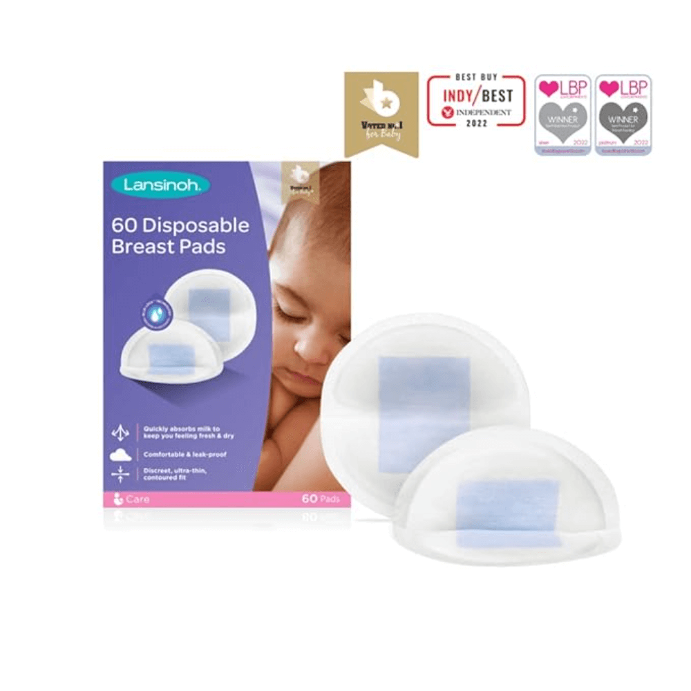 Lansinoh Stay Dry Disposable Nursing Pads Pack of 60