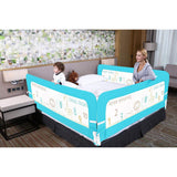 R For Rabbit Bed Rail Safety Guard Bed Rail Blue