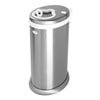 Ubbi Stainless Steel Diaper Pail with Child Safety Lock - Silver