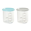Beaba Set Of 2 Maxi Portion 240 Ml Tritan