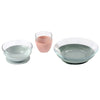 Beaba Duralex Glass Meal Set With Soft Protective Suction Pad