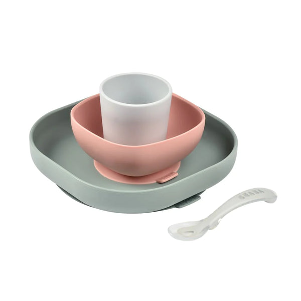 Beaba Silicone Meal Set- Eucalyptus