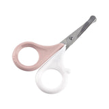 BÉABA Baby Nail Scissors with Rounded Tips – Green Blue