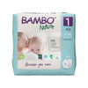Bambo Nature Premium Baby Tape Diapers Size 1 XS 2–4 kg – 22 Pack