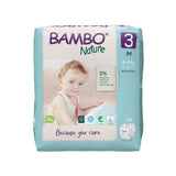 Bambo Nature Premium Baby Tape Diapers Size 3 Medium 4–8 kg – 28 Pack