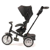 Bentley 6-in-1 Baby Trike Stroller – Onyx Black | 6 Months to 5 Years