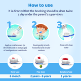 Chicco Kids Soft Toothbrush 3–8 Years Blue