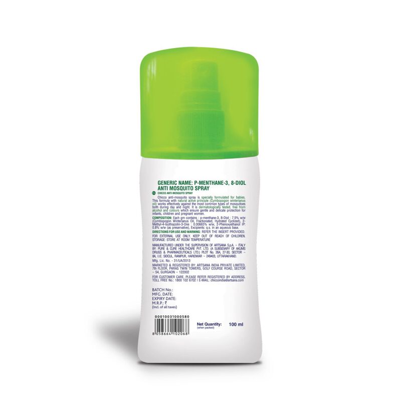 Chicco Anti-Mosquito Baby Spray 100 ml