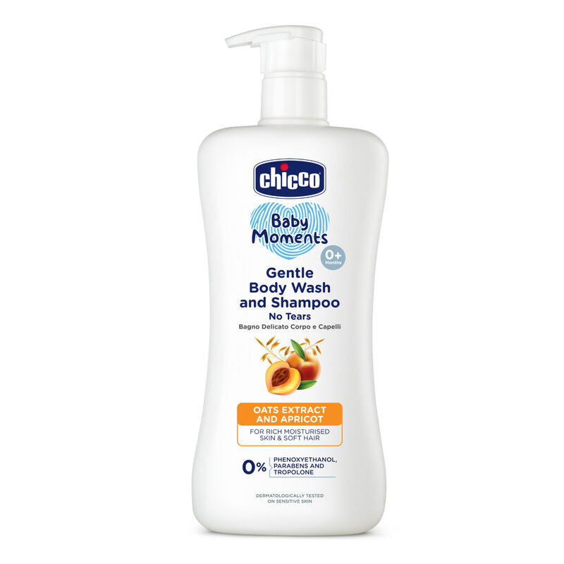 Chicco Baby Moments Gentle Bodywash & Shampoo 500 ml