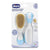 Chicco Baby Brush and Comb Set One Size Light Blue