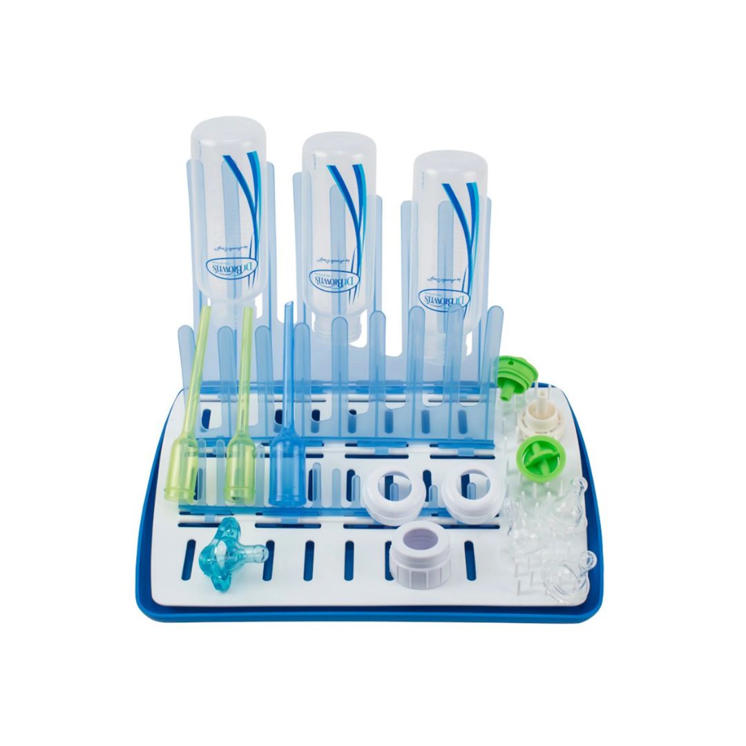 Dr. Brown's Folding Baby Bottle Drying Rack 33.5 x 23.6 x 9.1 cm Blue
