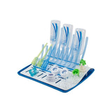 Dr. Brown's Folding Baby Bottle Drying Rack 33.5 x 23.6 x 9.1 cm Blue