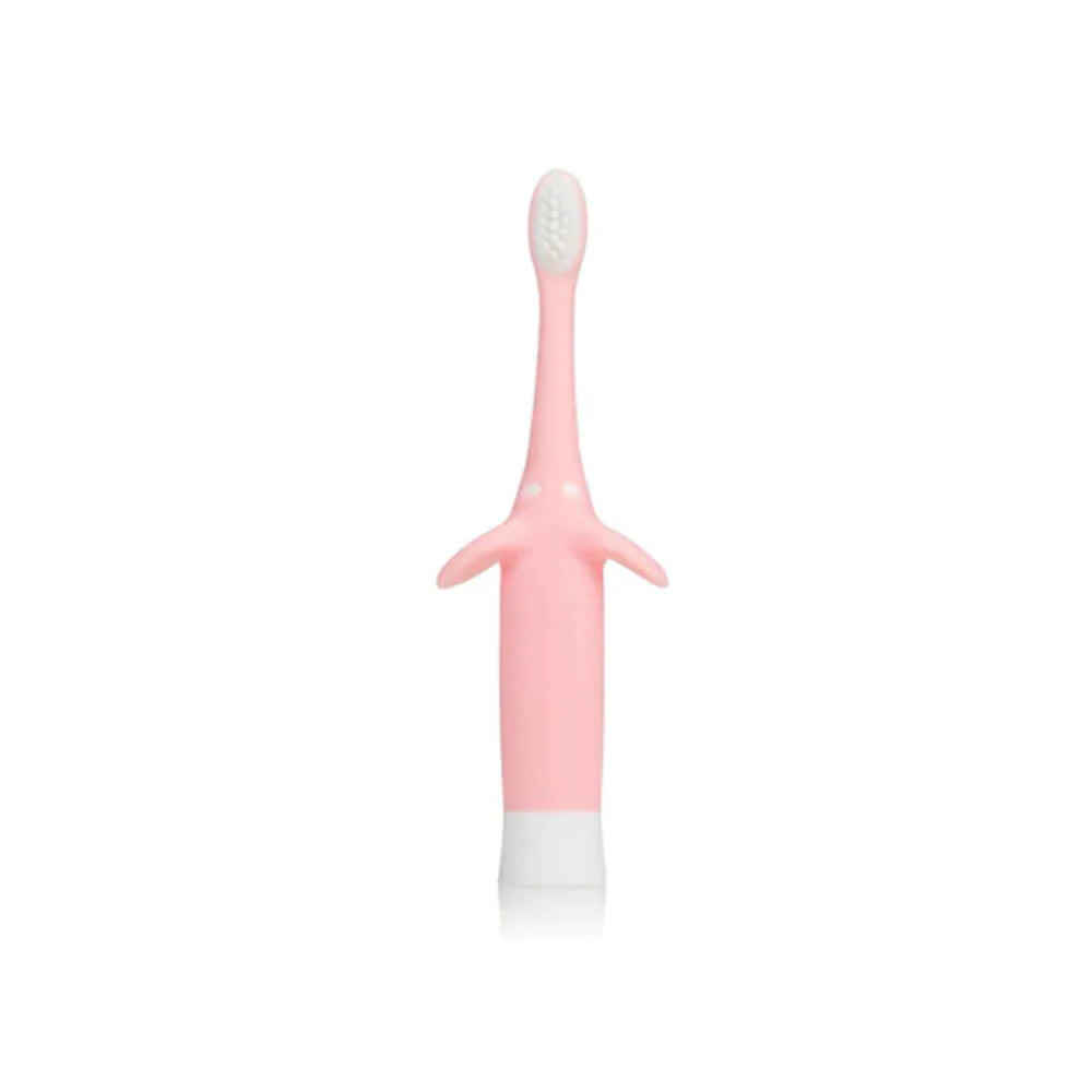 Dr. Brown's Infant-to-Toddler Toothbrush Elephant 0–3 Years Pink
