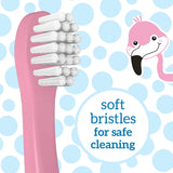 Dr. Brown’s Flamingo Toddler Toothbrush 1 Pack Pink